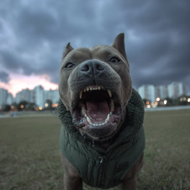 agressieve hond